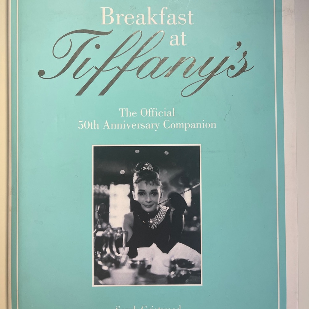 Used Breakfast at Tiffany’s coffee table book.